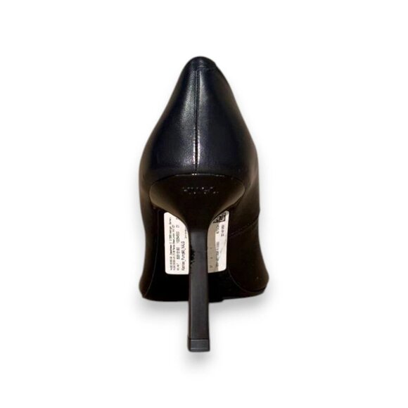 HUGO Katniss Pump 90 Women's Black Leather Stiletto Heels US 7 (EU 37) MSRP $373 - Picture 3 of 4